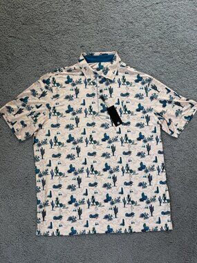 Grunk Dolfer Desert Classic Golf Polo - Men's Sz. 2XL - New With Tags - Perfect